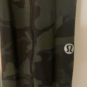 Green Camo Lululemon Tights